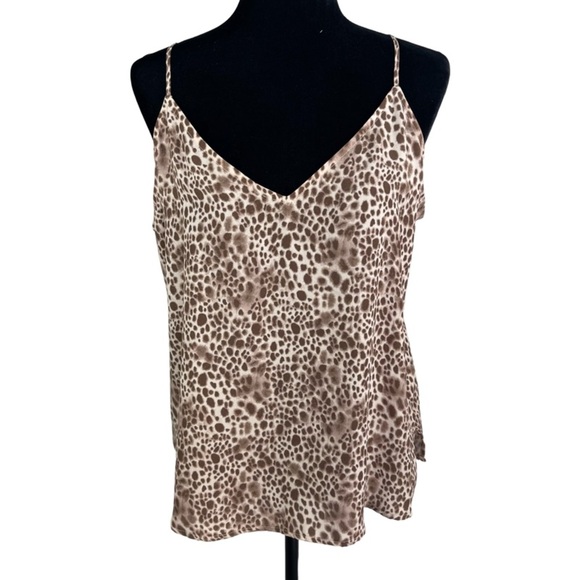 3/30$🔥 NWT A new day animal print flowy cami adjustable spaghetti strap size XL - Picture 1 of 8